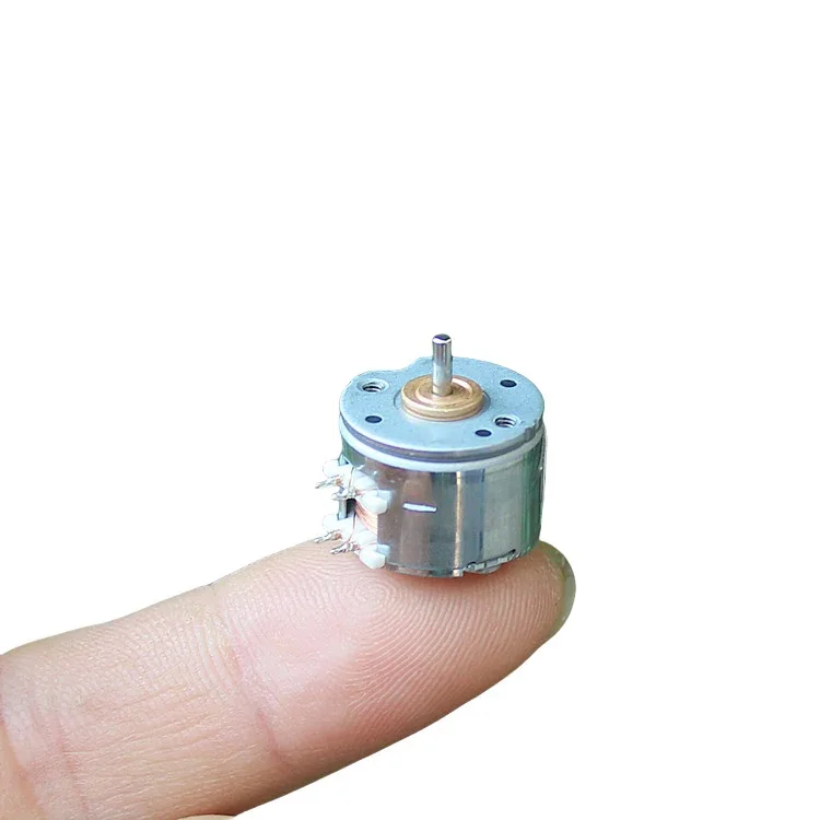 Nidec Tiny Round 15MM Stepper Motor 15Ohms Mini 15BY 2-Phase 4-wire Stepping Motor 1.5mm Shaft 18 Degree