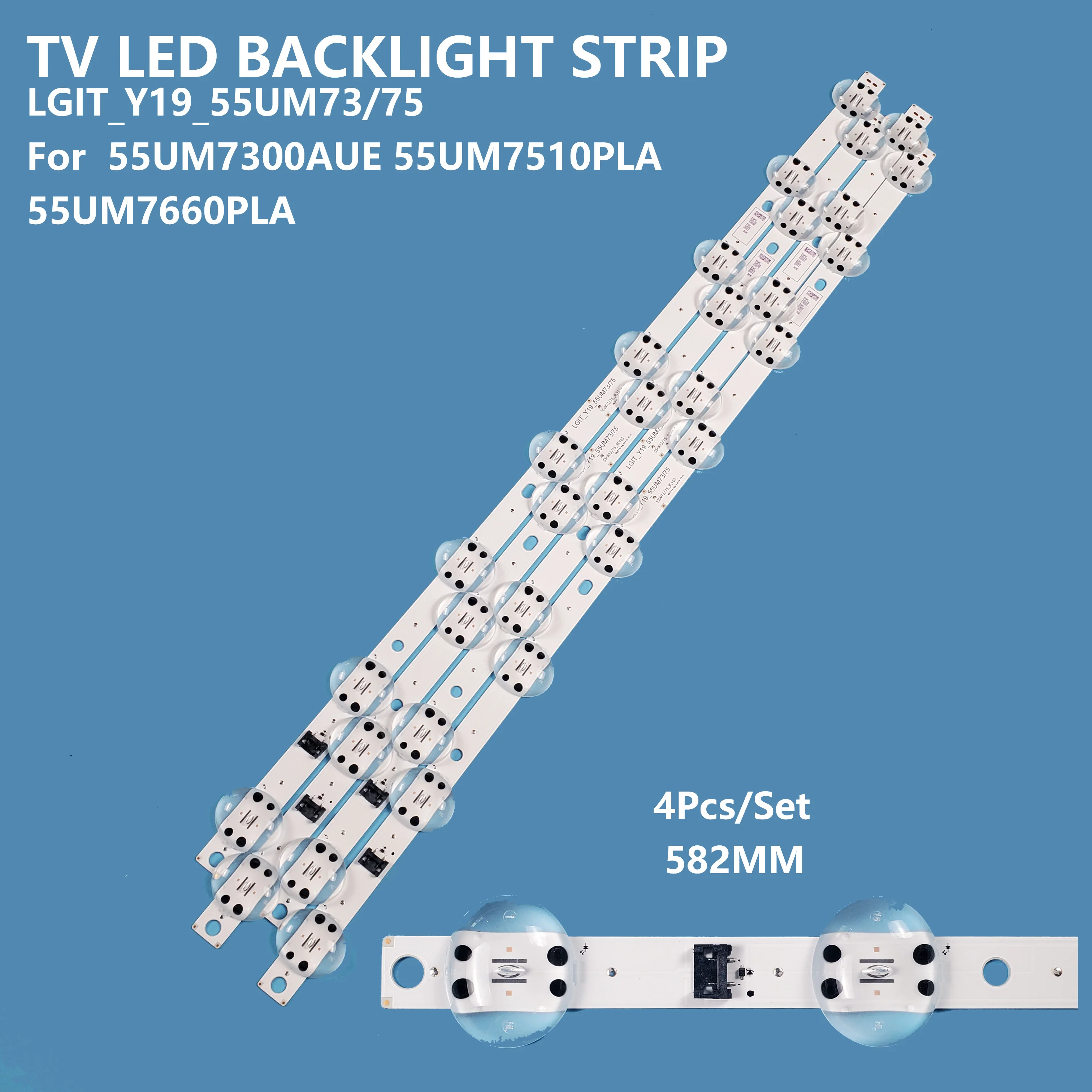 

Для lg_y19 _ 55um73/75 для 55UM7300AUE 55UM7510PLA 55UM766 0PLA светодиодный TV СВЕТОДИОДНЫЙ подсветка для ремонта