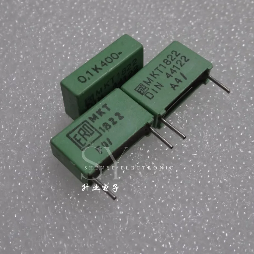 

10PCS ERO MKT1822 0.1uf/400V 100nf u1 104 New film capacitor 15MM