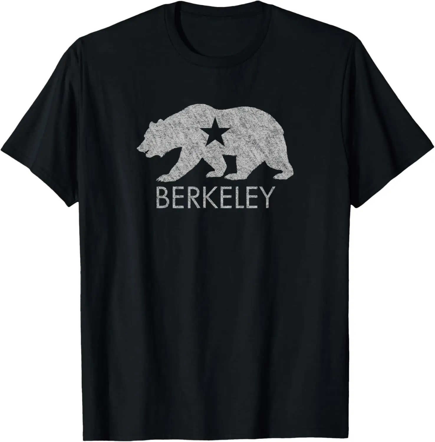 Berkeley, California Flag Bear (ด้อยคุณภาพ)- เสื้อยืดแคลิฟอร์เนีย