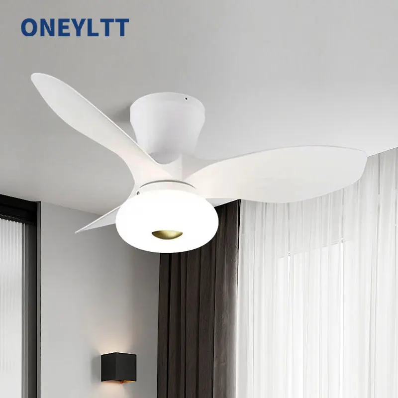 

The New 80cm Fan Light Features Three Blades and Dimming Functionality,also Offers APP-controlled,Low Noise ceiling fan light