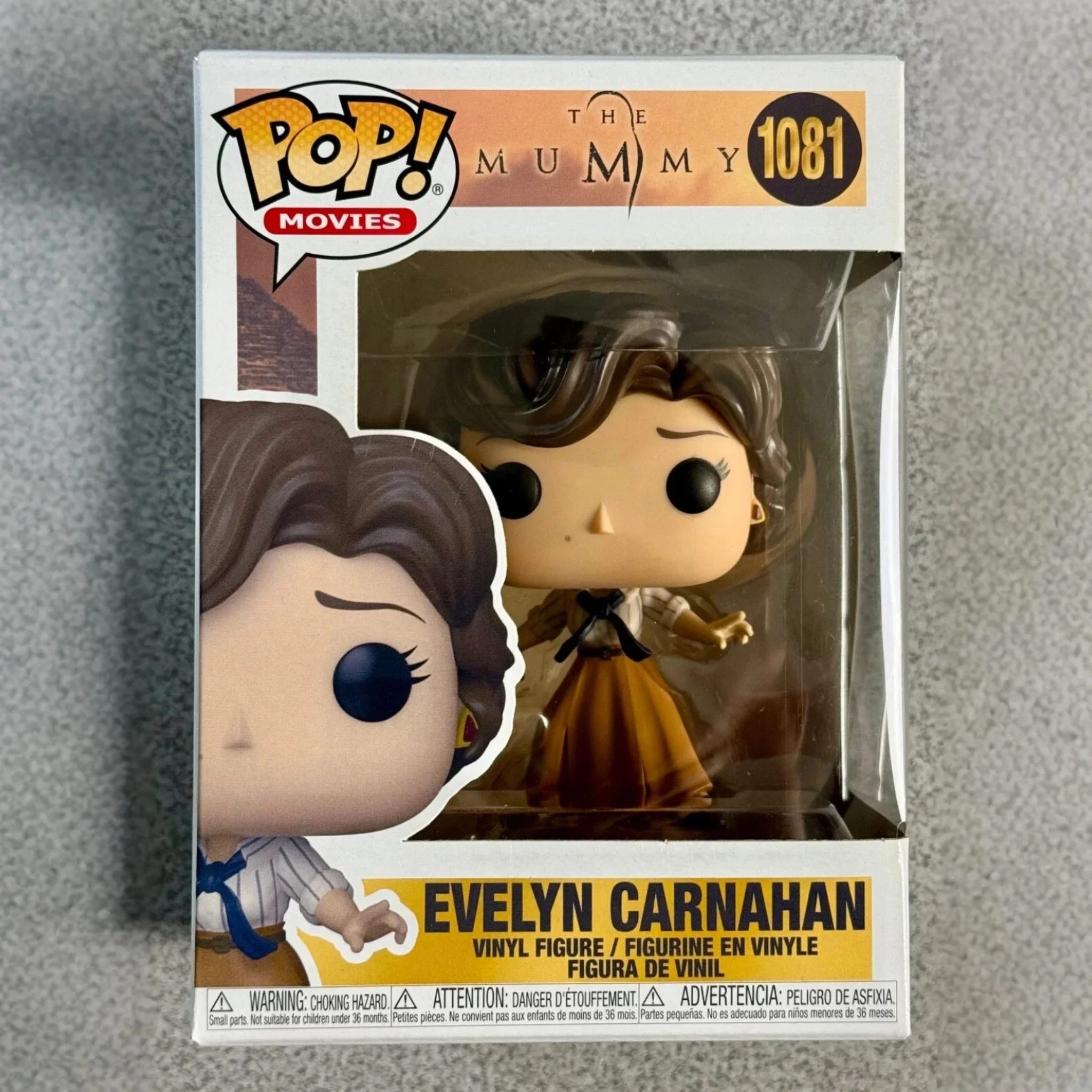 

The Mummy Evelyn Carnahan Figure #1081-The Mummy Funko Pop! Officially Genuine Figures Collectible Limited Edition Fans Toy Gift