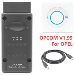 OPCOM OBD2 Scanner 120309a V1.99 Car Fault Tester 2014V Check Engine Adapter Car Diagnostic Tool for Opel Car Models