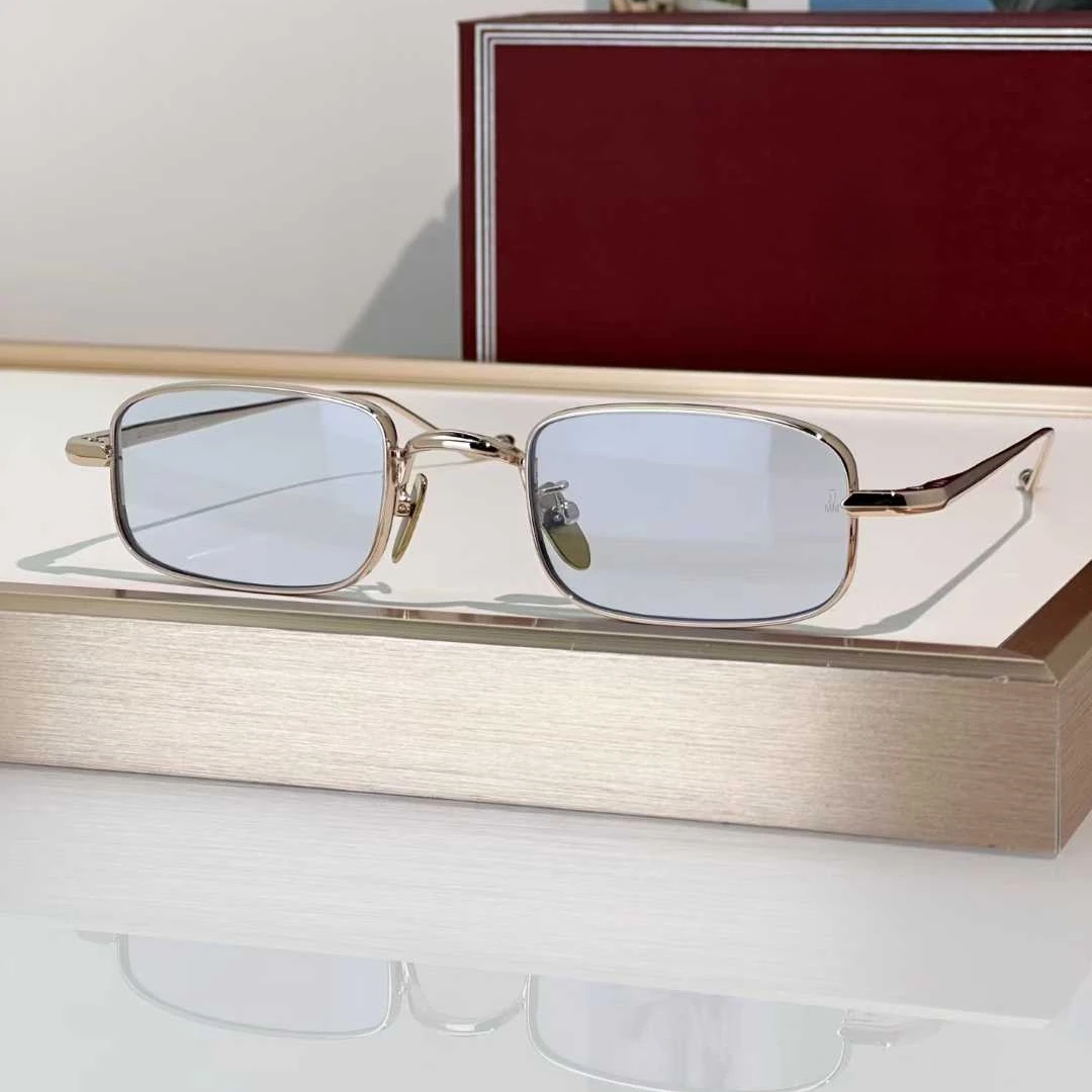 

New Fashion Trend Luxury Vintage JJMM Sunglasses DUSK Ultralight Titanium UV400 Retro Square Style Unisex 3A+ Top Quality