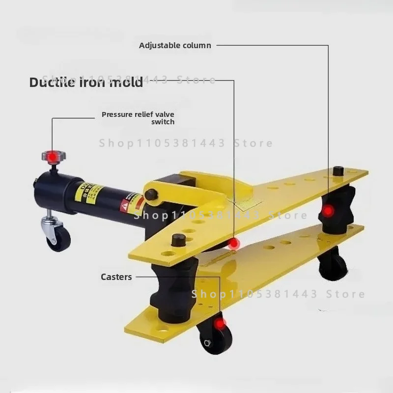SWG-2/3/4/5/1, Galvanized Seamless Steel Pipe Bending Tool Electric Pipe Bender, Manual Hydraulic Pipe Bender