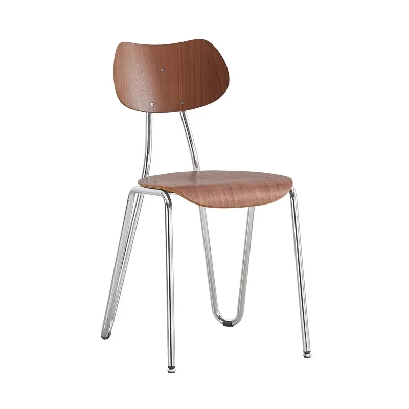 

Coffee Dining Chair Cafe Milk Tea Fast Food Chair Backrest Chair