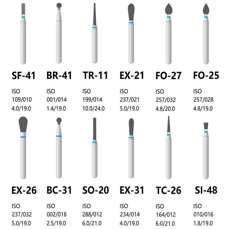 10 Teile/paket Dental Diamant Bohrer Bohrer FG 1,6mm Bohrer für High Speed Handstück Zahnmedizin Werkzeuge Zahnarzt Schleifen Werkzeug