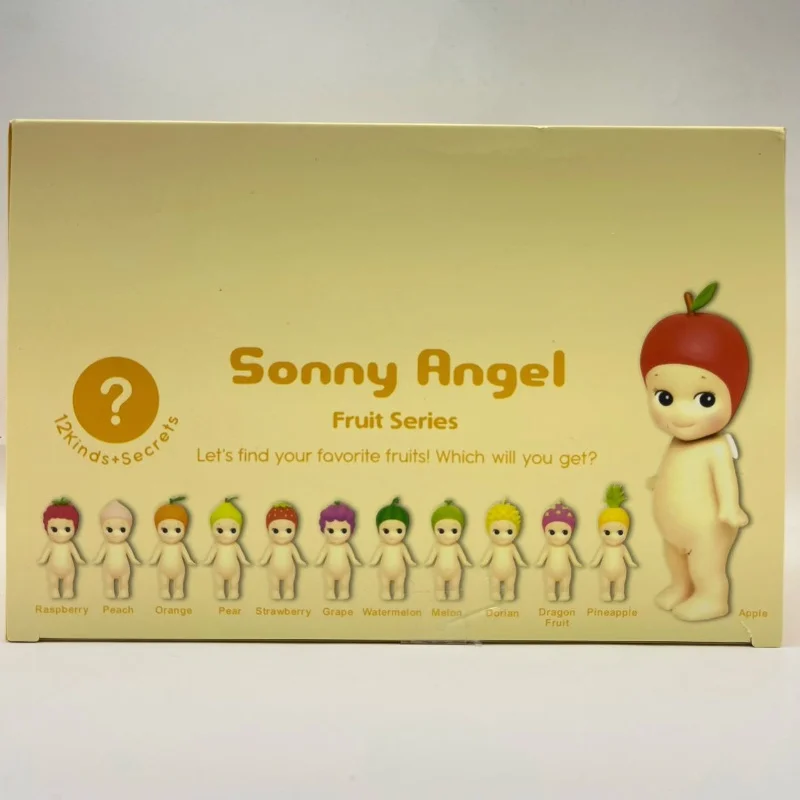 Sonny Angel Party Angel Fruit Blind Box End Box Car Ornament Mobile Phone Decoration Cupid Handmade Anime Lovely Giftsfor Kids