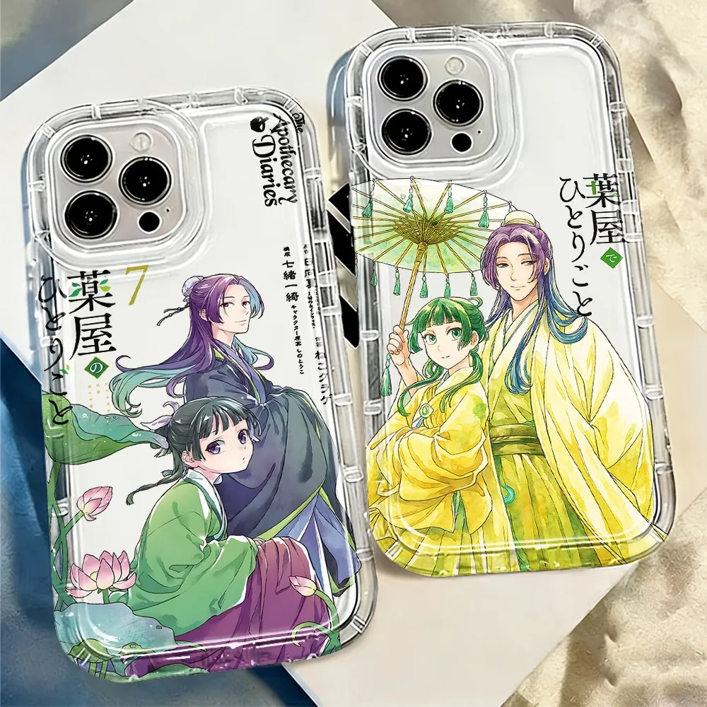 Anime A-Apothecary D-Diaries Phone Case for Samsung Galaxy S25 S24 S23 S22 S21 S20 S10 Note20 Note10 FE Ultra Plus 4G 5G Cover