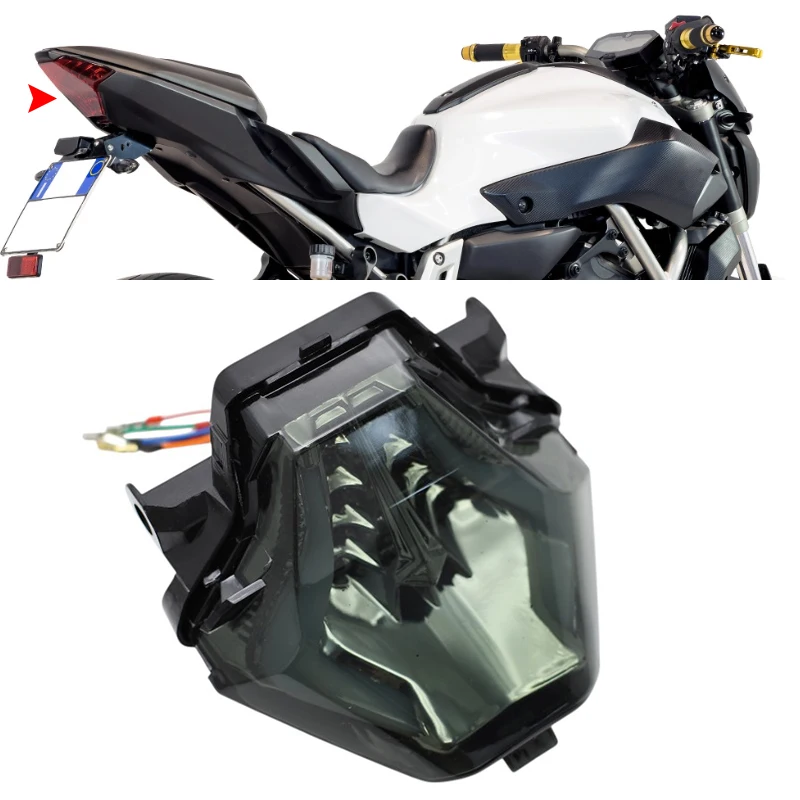 

Светодиодный интегрированный задний стоп-сигнал для мотоцикла Yamaha R3 R25 MT03 MT25 MT07 YZF-R3 R25 2013-2023 2020 2021 2022