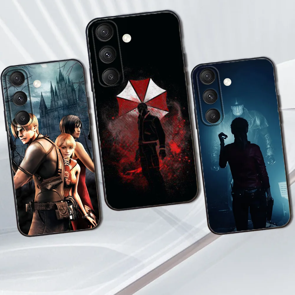 

Game Resident Evils Phone Case For Samsung Galaxy S25,S24,S21,S22,S23,S30,Ultra,S20,Plus,Fe,Lite,Note,10,9,5G Black Cover