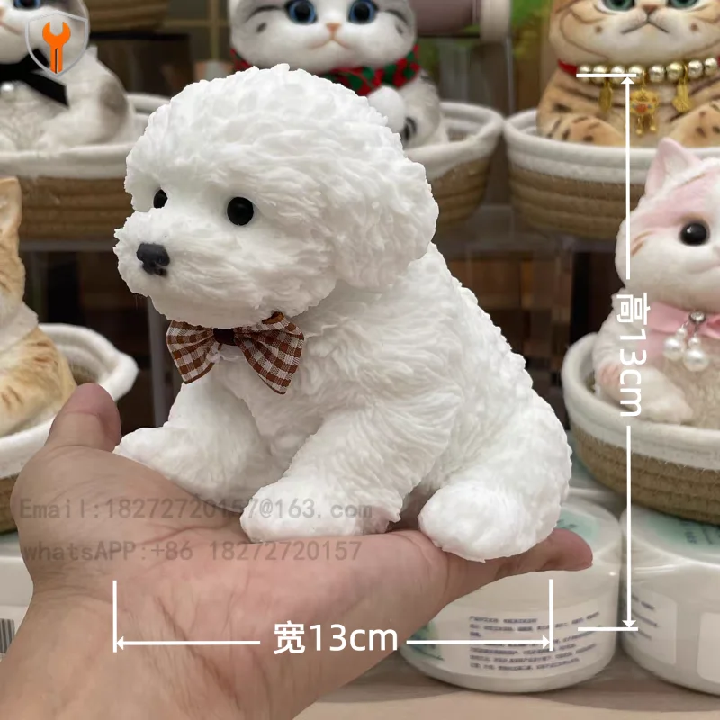 Jiobi Xiong puppy pinched, decompressed and odorless, decompression ornament