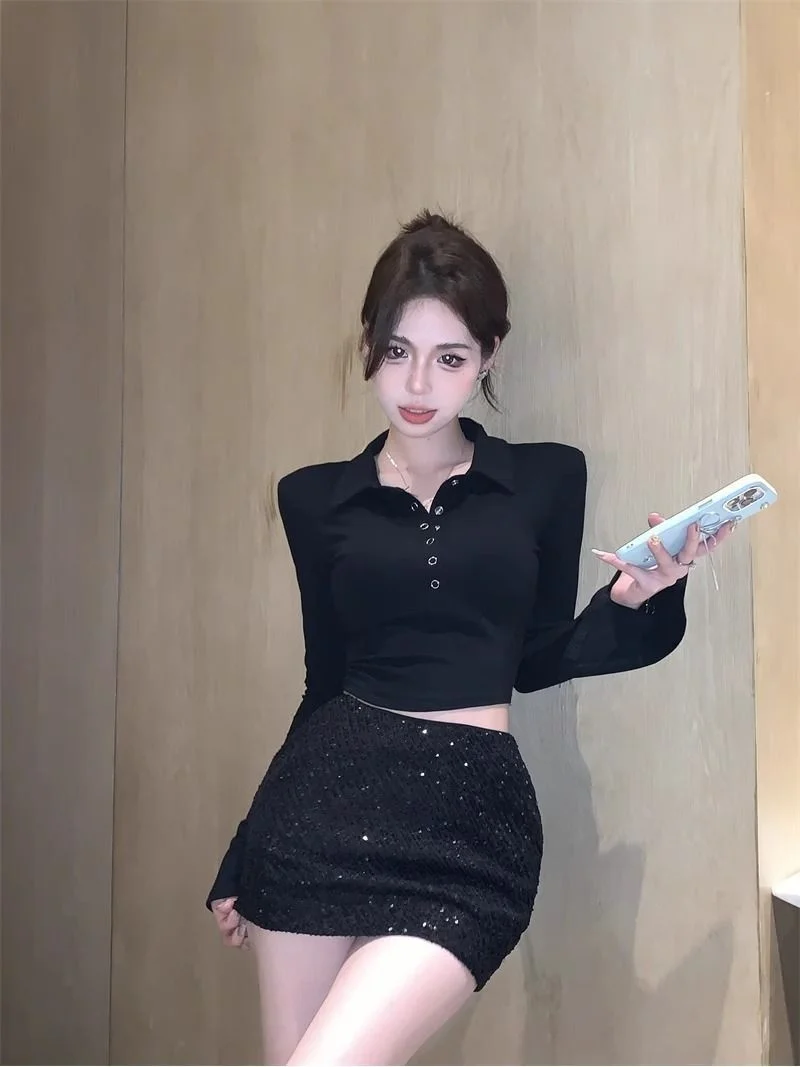 Crop Top T Shirts Woman Oversize Minimalist Relaxed Comfortable Smooth Positively Lady Romantic Bottoms Soft Chinoiserie