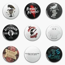 Six Of Crows No Mourners Funerals Soft Button Pin Customizable Women Brooch Decor Cute Badge Lapel Pin Gift Fashion Metal
