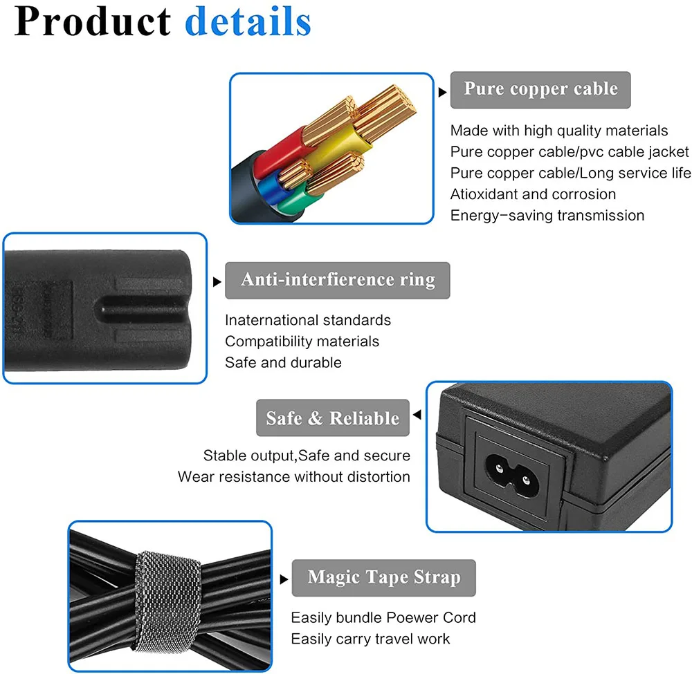 24V Electric Scooter Charger for eZip 400 450 500 750 E750 E400 E500 E650 900 4.0 4.5 E-4.5; eZip Trailz Electric Bike Bicycle
