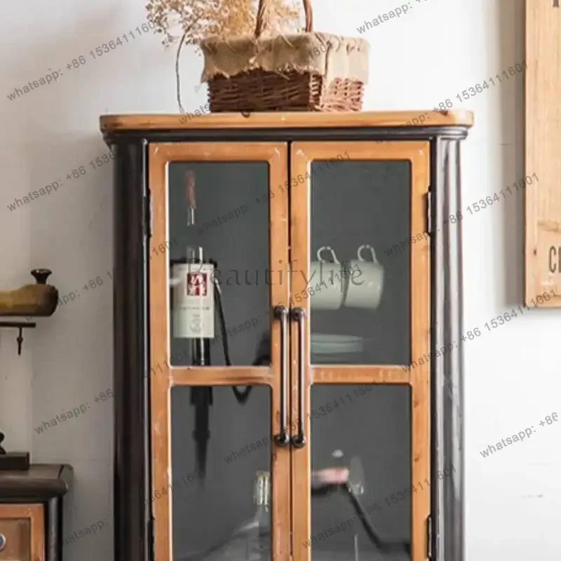 PG Modern Art Living Room Cabinets Decoration Long Wooden Arched Living Room Cabinets Luxury Tall Mueble Salon Furniture Home