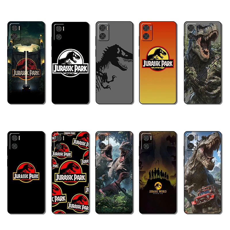 Moto E7 Plus E7i POWER E13 E20 E22 E40 G9 Play Jurassic Creative Design Soft Case Phone Case