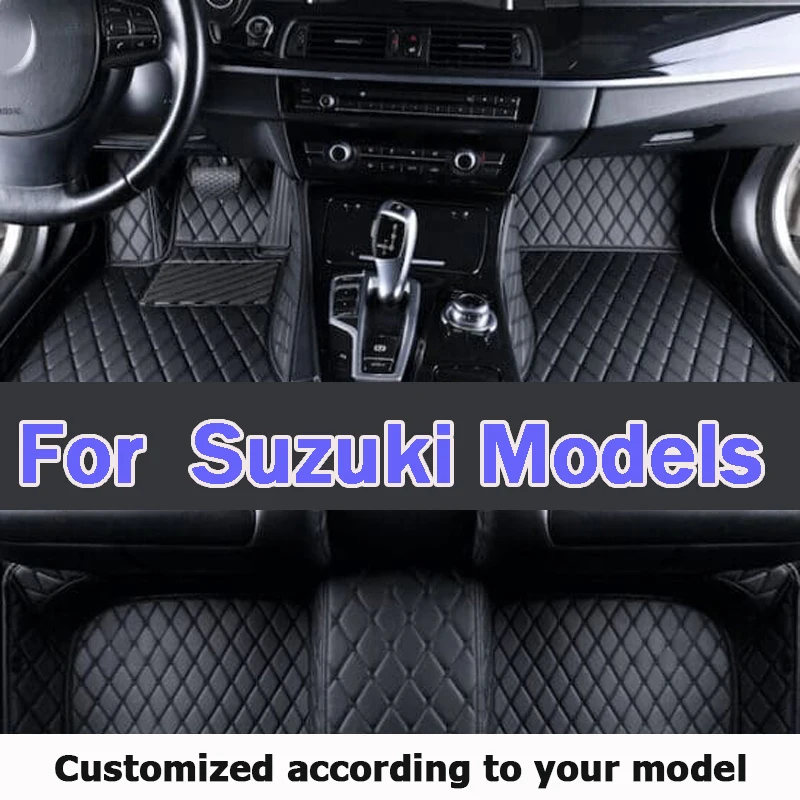 Car Floor Mat For Suzuki Kizashi Swift Vitara SX4 Baleno Ertiga ALTO Ciaz Jimny IGNIS Splash LIANA Ertiga  CarAccessories