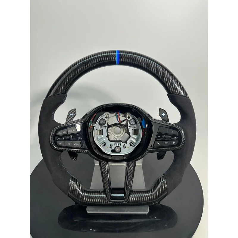 Carbon Fiber Steering Wheel for Bmw F40 F44 G20 G22 G23 G26 G29 G42 M240i M340i G30 G32 G01 G02 G05 G06 G07 G14 G15 G16 G11