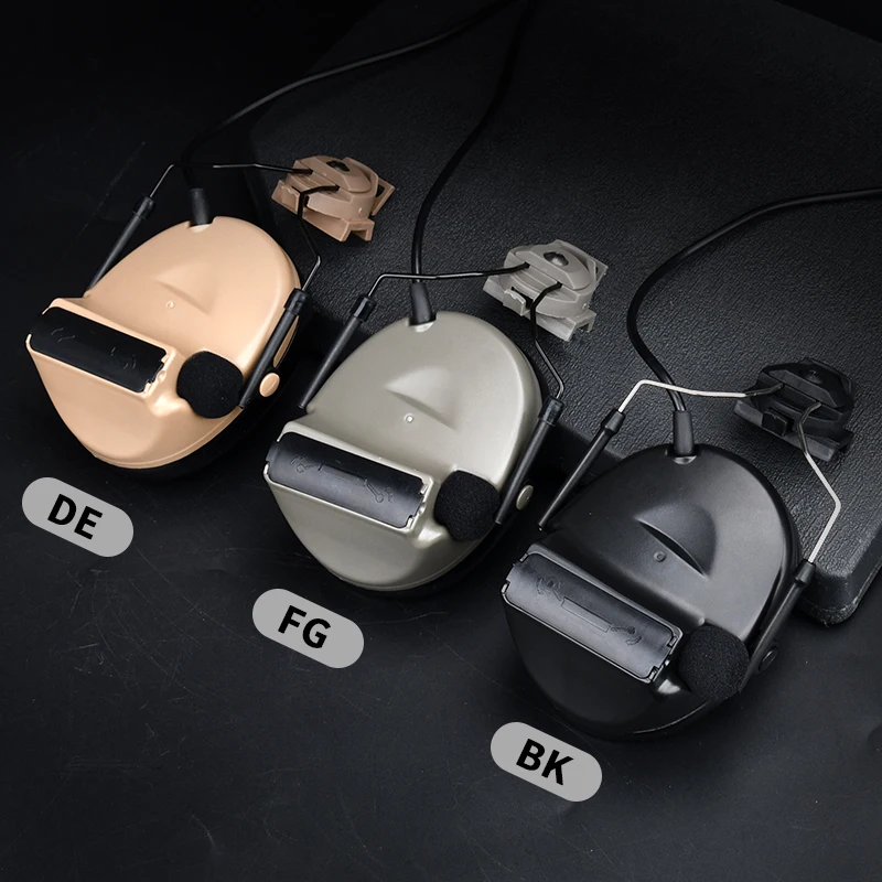 Auriculares tácticos C2: protección auditiva con reducción de ruido para tiro - imagen 3