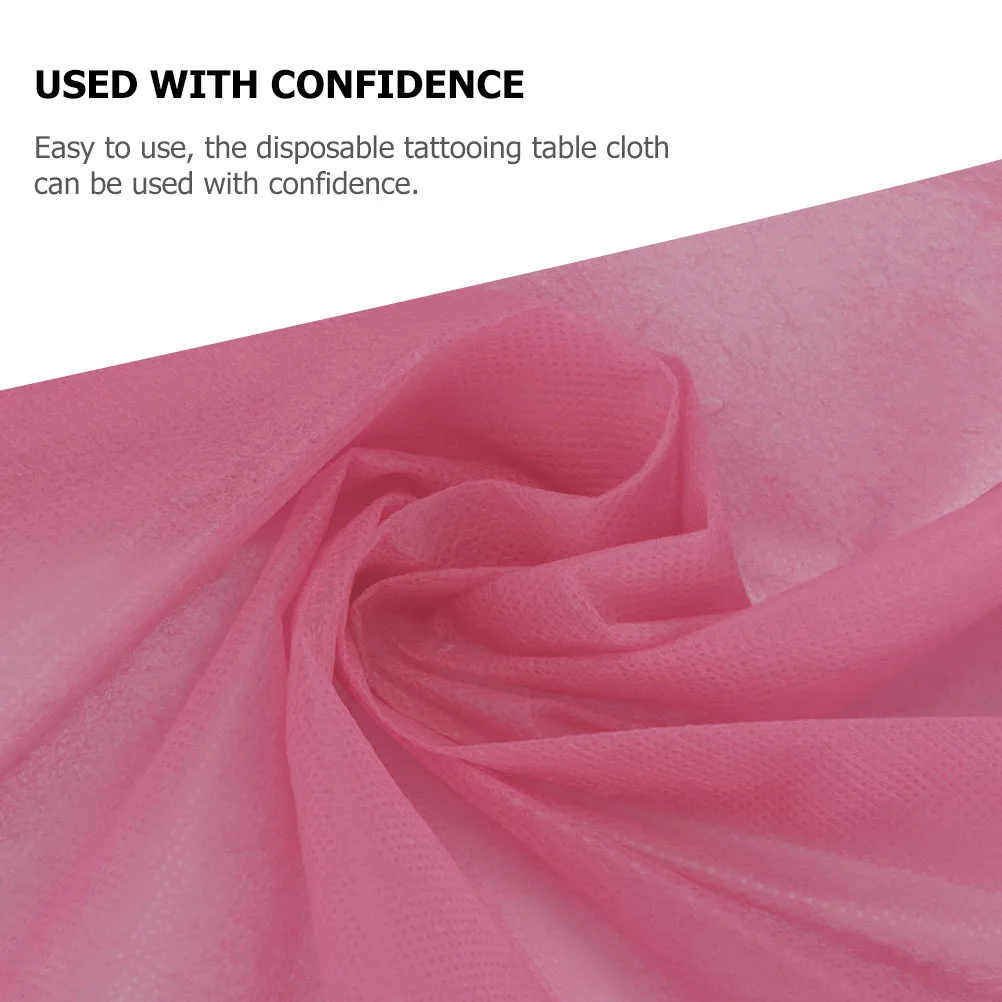 10개입 일회용 타투 테이블 천 깨끗한 타투 패드 두꺼운 부직포 마사지 침대 보호대 타투 용품 치과용