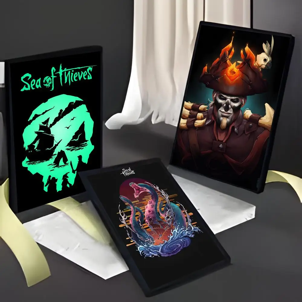 Hot Adventurous British Video Game S-Sea of T-Thieves Poster American Film Mural Home Childrens Room Wall Decor Print