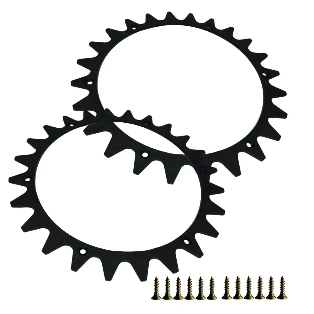 2pc Spikes For Wo-rx For Mowing Robot L Lawnmower 225mm WR153E WR155E Traction Wheel Spikes With Stainless Steel Screws