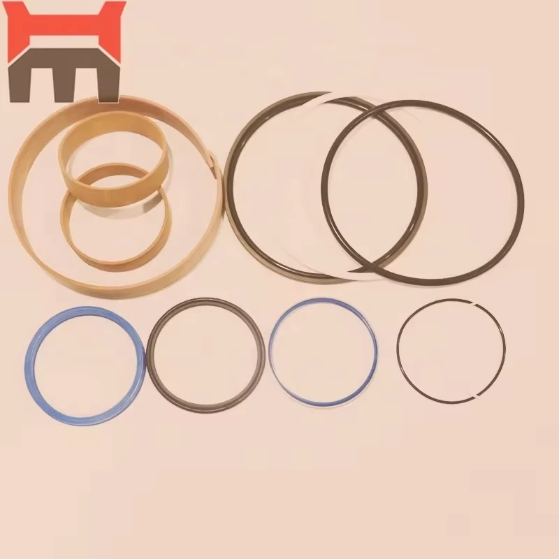 Kit de vedação de óleo para carregadeira de rodas L250g L250h Kit de vedação do cilindro de direção Voe17254012 17254012