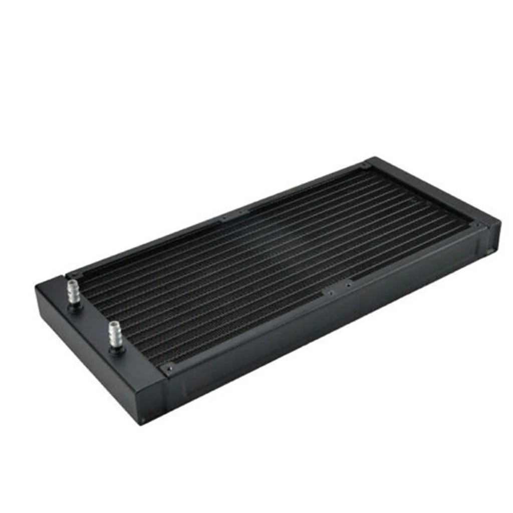 280mm Radiator Aluminum Heat Sink Black Computer Water Cooling Systems DIY