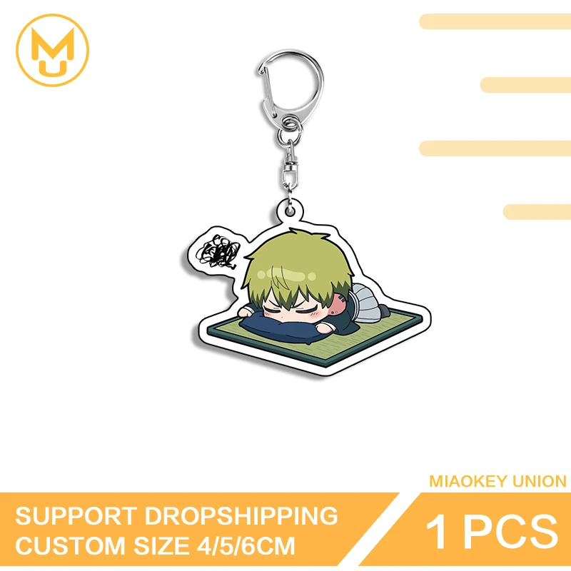 Thinking Zenin Naoya Military Key Chains High Quality Rotundity Y2K Portrait Accessories Versatile Fashion Jewelry Toys Hobbies