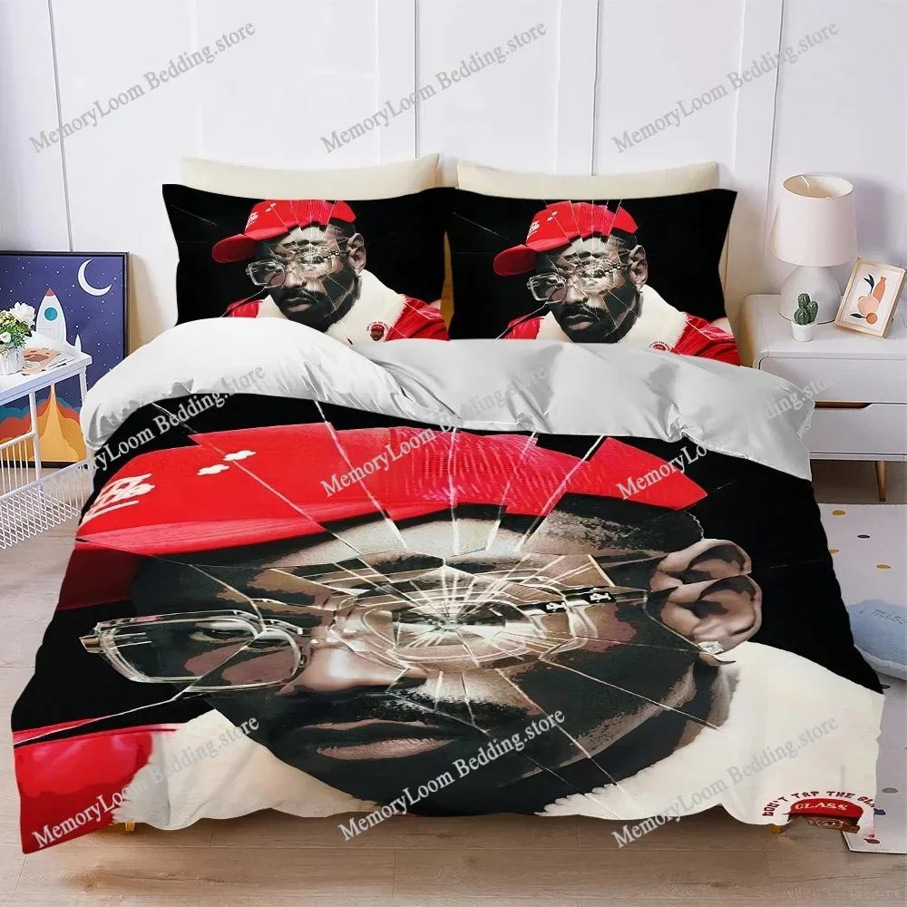

Rapper T-Tyler The C-Creator Music Duvet Cover Set Bedding Soft Laundry Cotton Bed Four Seasons Student Dormitory Home Textile74