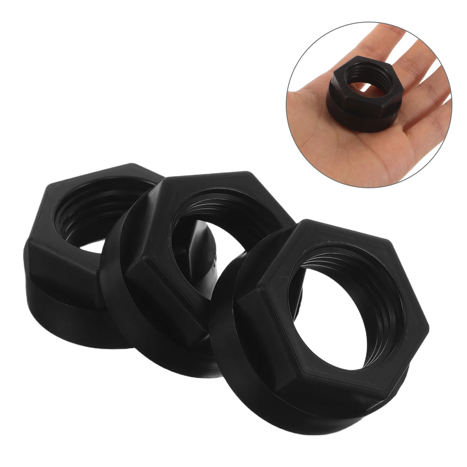 

3Pcs Water Dispenser Faucet Nuts Plastic Replacement Nuts for Cooler Drink Spigot Fastening Tool Mini Beverage Tap