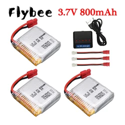3.7V 800mAh lipo Battery For Syma X21 X21W x26 X26A RC Quadcopter Drone Spare Parts Accessories 3.7V Battery Charger Set