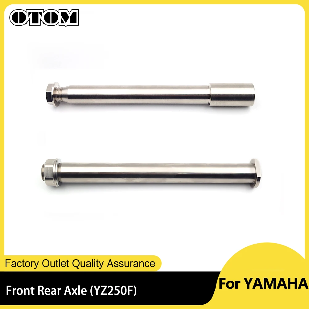 OTOM Motorcycle Accessories Front Rear Wheel Axle Nut Kit For YAMAHA YZ125 YZ250 YZ125X YZ250F YZ250X YZ450F MONSTER Dirt Bike