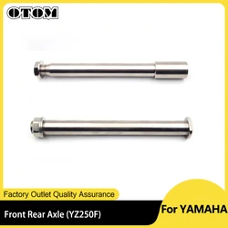 OTOM Motorcycle Accessories Front Rear Wheel Axle Nut Kit For YAMAHA YZ125 YZ250 YZ125X YZ250F YZ250X YZ450F MONSTER Dirt Bike