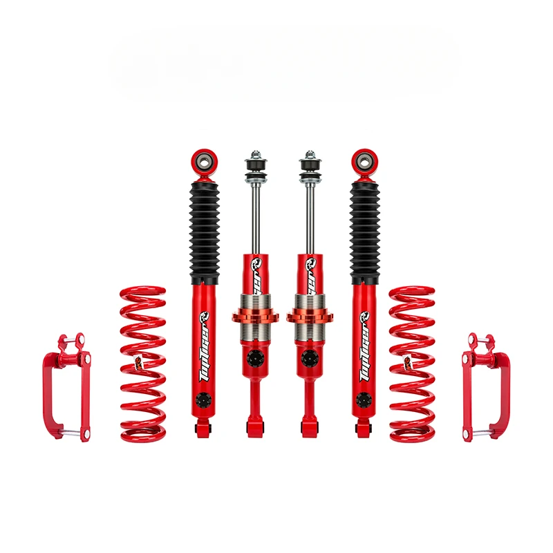 For BT50 2011 Onward Nitrogen Gas Adjustable Off-road 4X4 Shock Absorber Coil Spring Suspension system 2 Inch Lift Kit