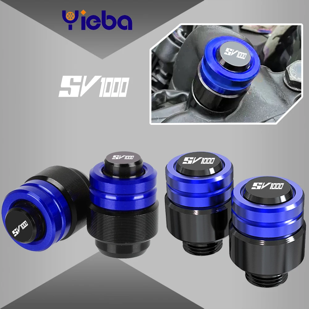 

FOR SUZUKI SV1000 SV1000S SV 1000 S 2003-2008 2007 2006 2005 04 Rearview Mirror Plug Hole Screw Cap & Tire Valve Stem Caps Cover