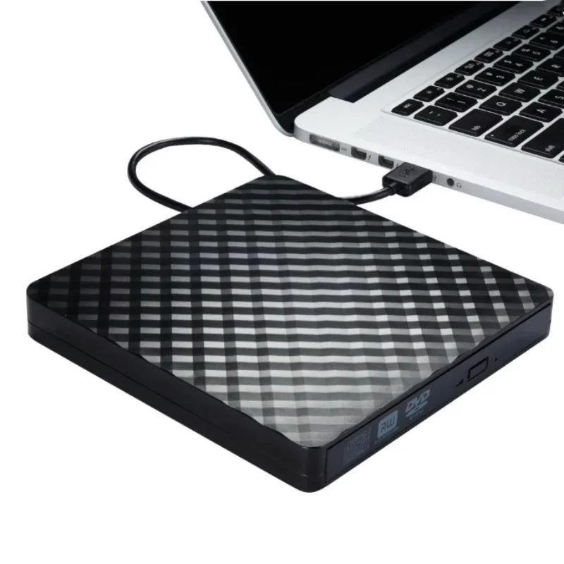 USB 3.0 External DVD RW Burner Writer Recorder CD/DVD ROM Reader Player PC Optical External Drive