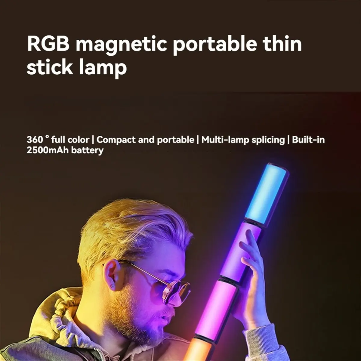 newt77-rgb-magnetic-handheld-360-full-rgb-light-stick-mini-led-video-light-stick-con-batteria-ricaricabile-da-2500mah