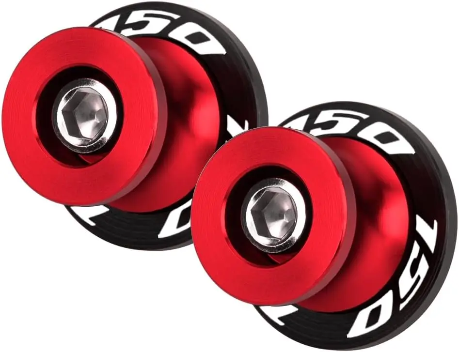 

M8 Motorcycle Swingarm Bobbins For GSX-R 150 2018-2021 Paddock Stand Mounts with Shock Absorption gsx-r 150 Accessories