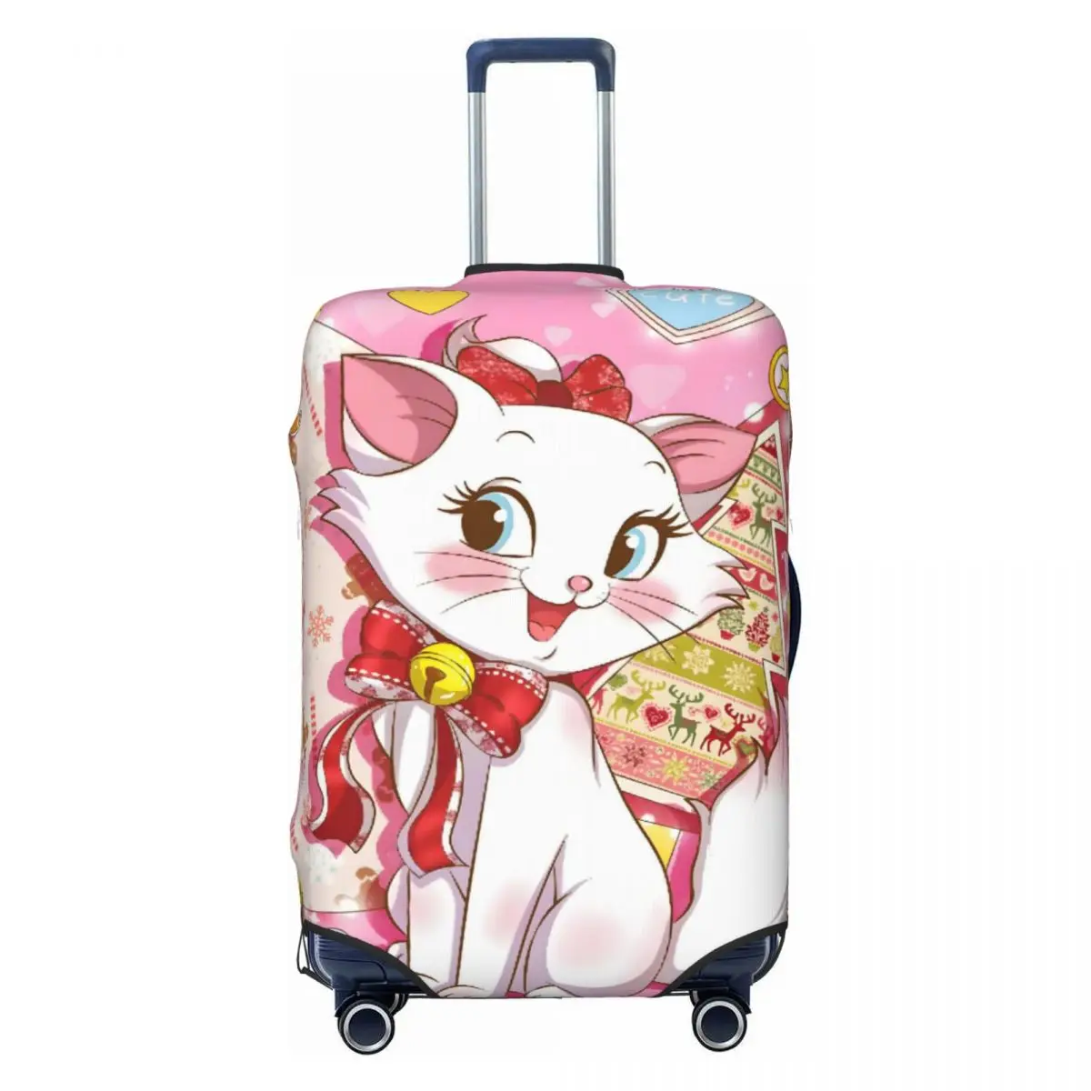 

Custom Marie Cat Luggage Cover Protector Cute Funny Animal Pattern Travel Suitcase Covers for 18-32 Inch