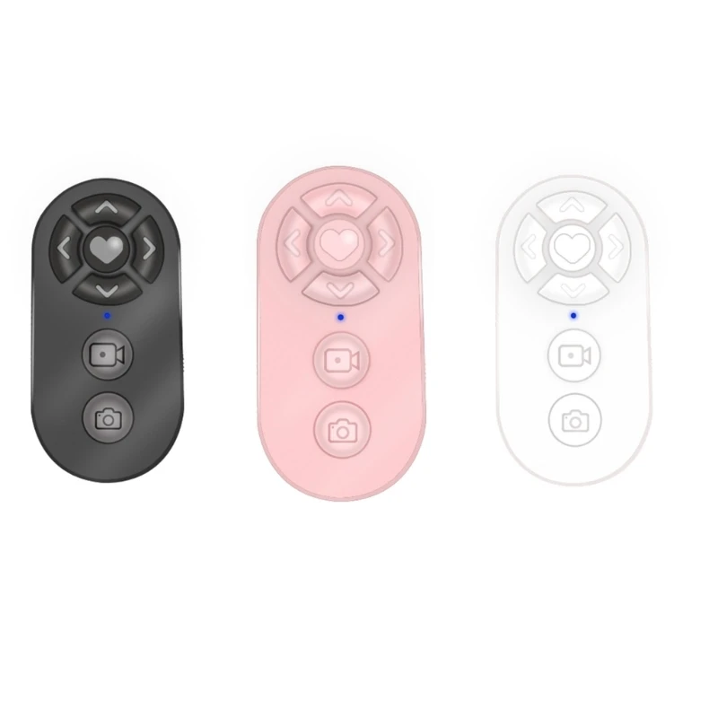 

H37E Multi-function Bluetooth-compatible Self-timer Rechargeable Selfie Remote Controller for Taking Photos Video eBook