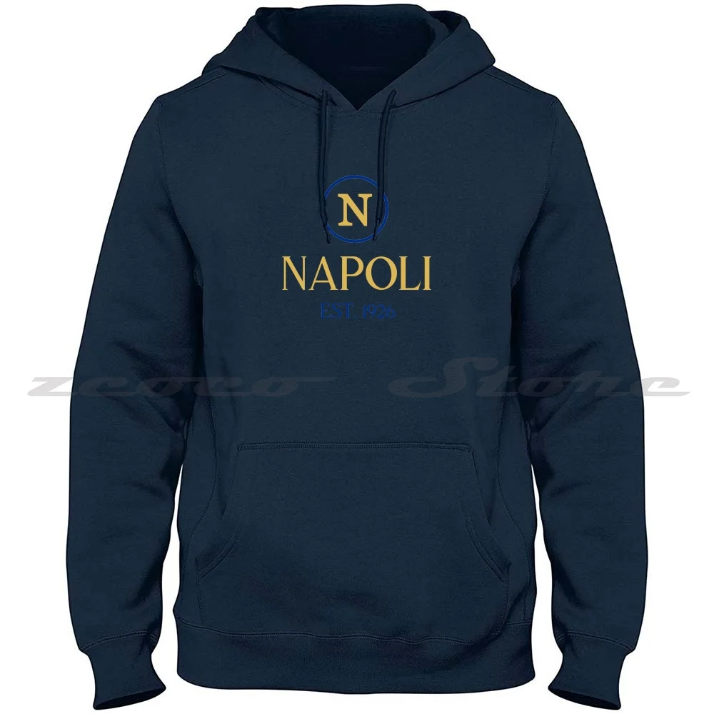 Napoli Alt Gold Men And Women Cotton  Sweatshirt  Hoodie Napoli Sc Napoli Calcio Naples Italian Football Italy Soccer Fan