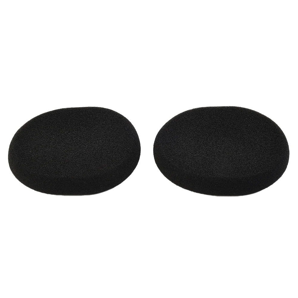 Covers Headset Cushion Ear Pad Portable Wireless Headset 75mm X 65mm Black Foam Sponges For Logitech H800 Tools Useful