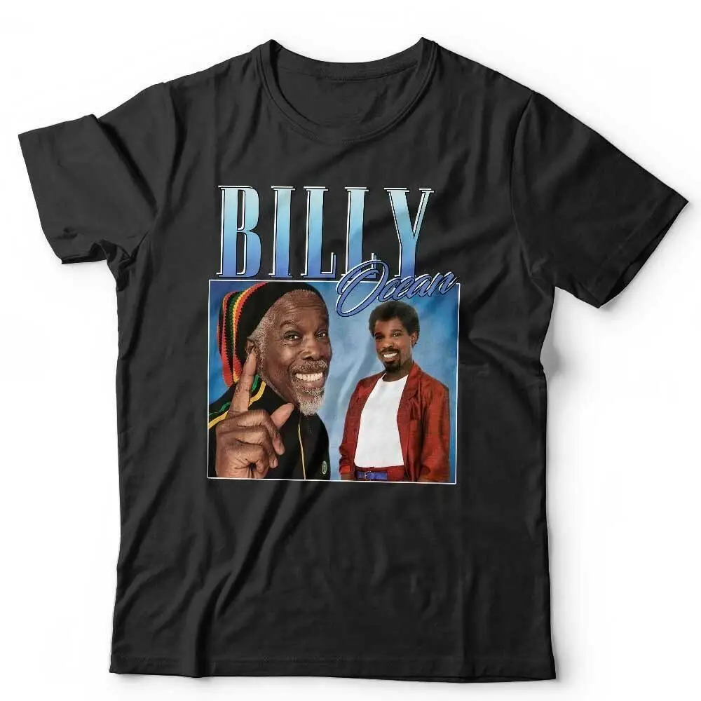 Billy Ocean Appreciation Tshirt Unisex Homage Throwback Stag Hen Do Funny