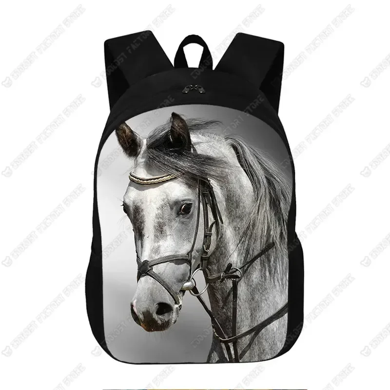 Steed Printing Backpack For Teenagers Children Horse School Bags Cute unicorn Backpack Boys Girls School Backpacks Kids Gift