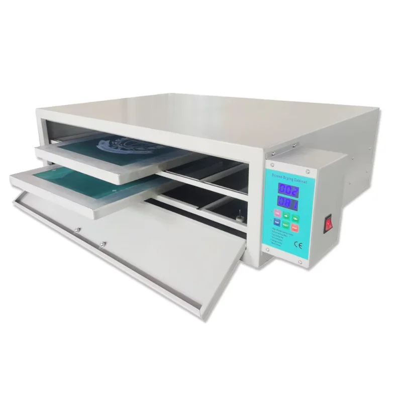 1500 watt drying cabinet Screen dryer frame 2 drawers Screen printing oven
