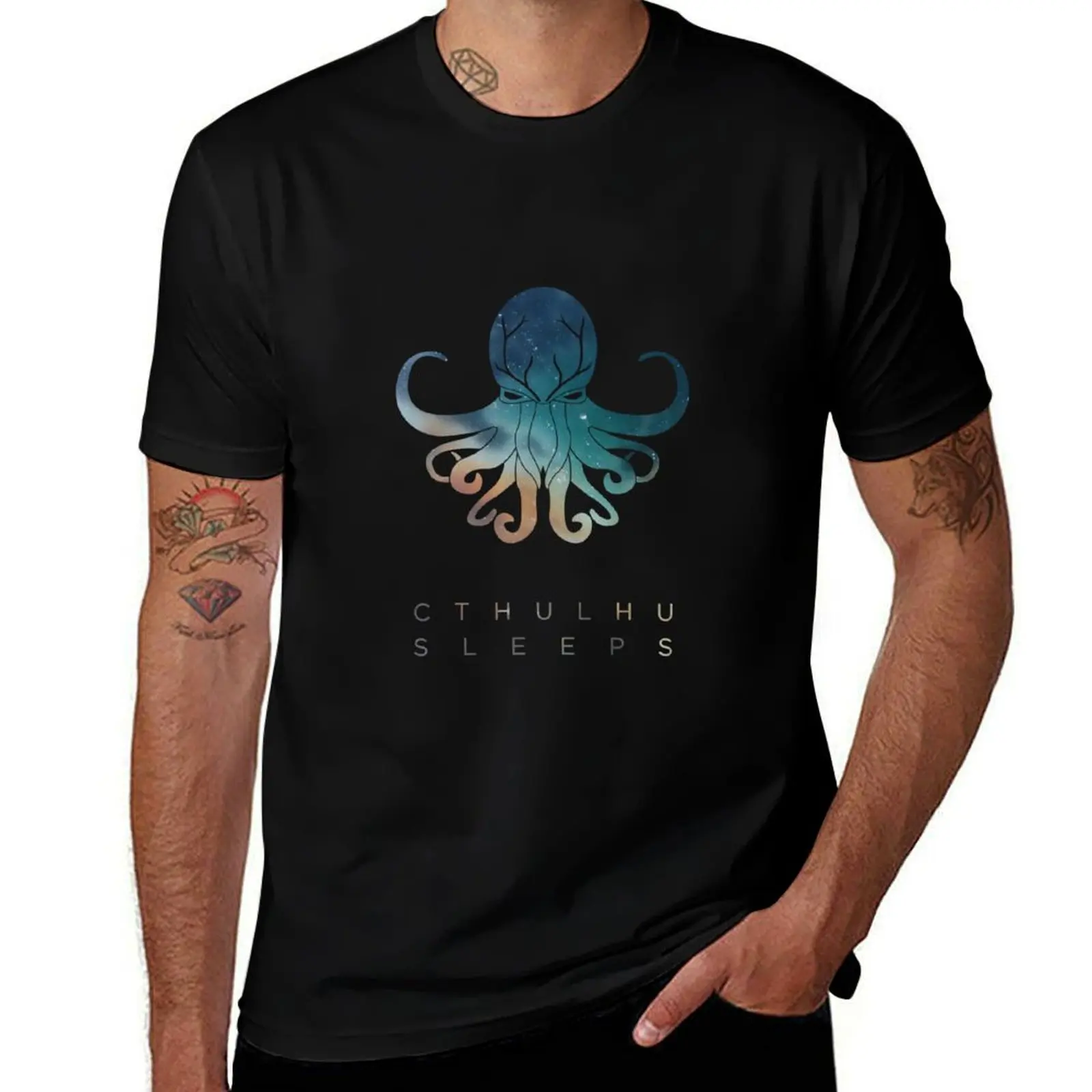 Deadmau5 Cthulhu Sleeps 999 T-Shirt t shirts for man graphic tees T-Shirt