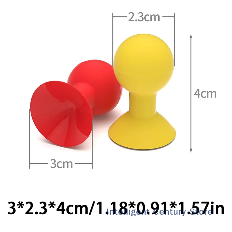 1 Pc Colorful Universal Cell Phone Monopod Cell Phone Silicone Rubber Octopus Suction Cup Ball Mount Cell Phone Holder
