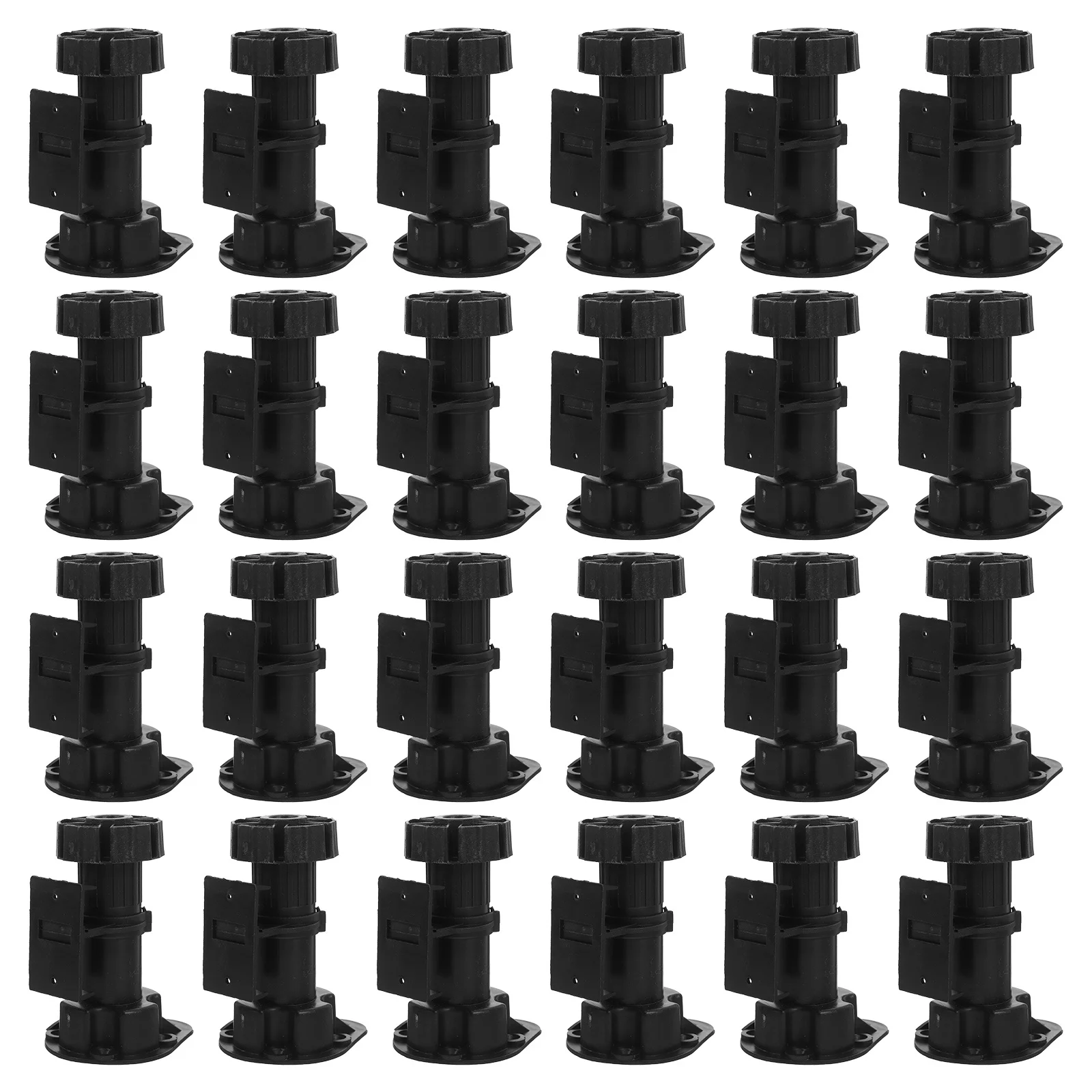 

12 Sets Thickened Cabinet Adjusting Feet Work Bench Leveling Furniture Levelers Shelf Leg Height Adjuster Pp Legs